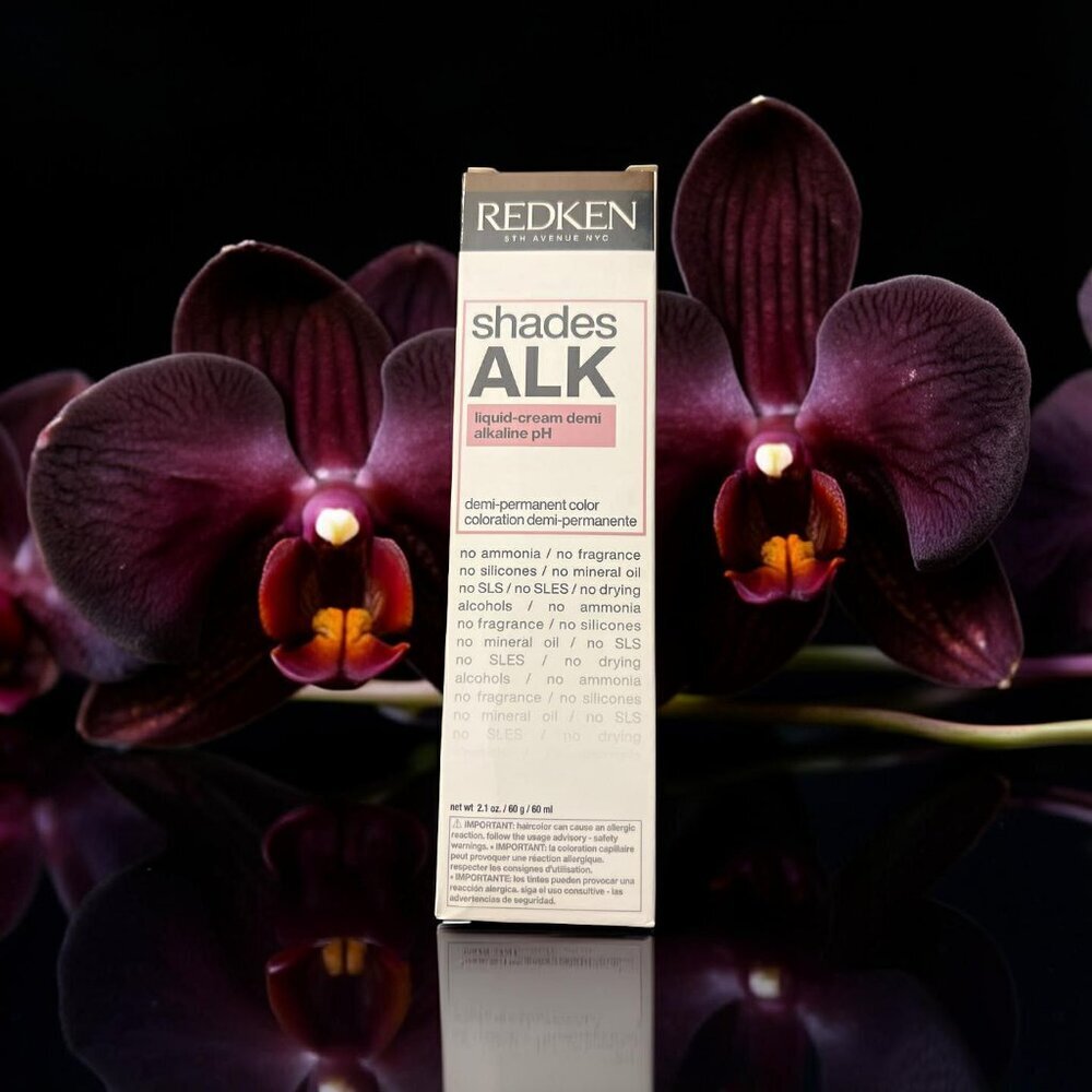 Redken Shades ALK Liquid Cream Demi Alkaline pH 9N CAFE Au Lait 2.1 oz